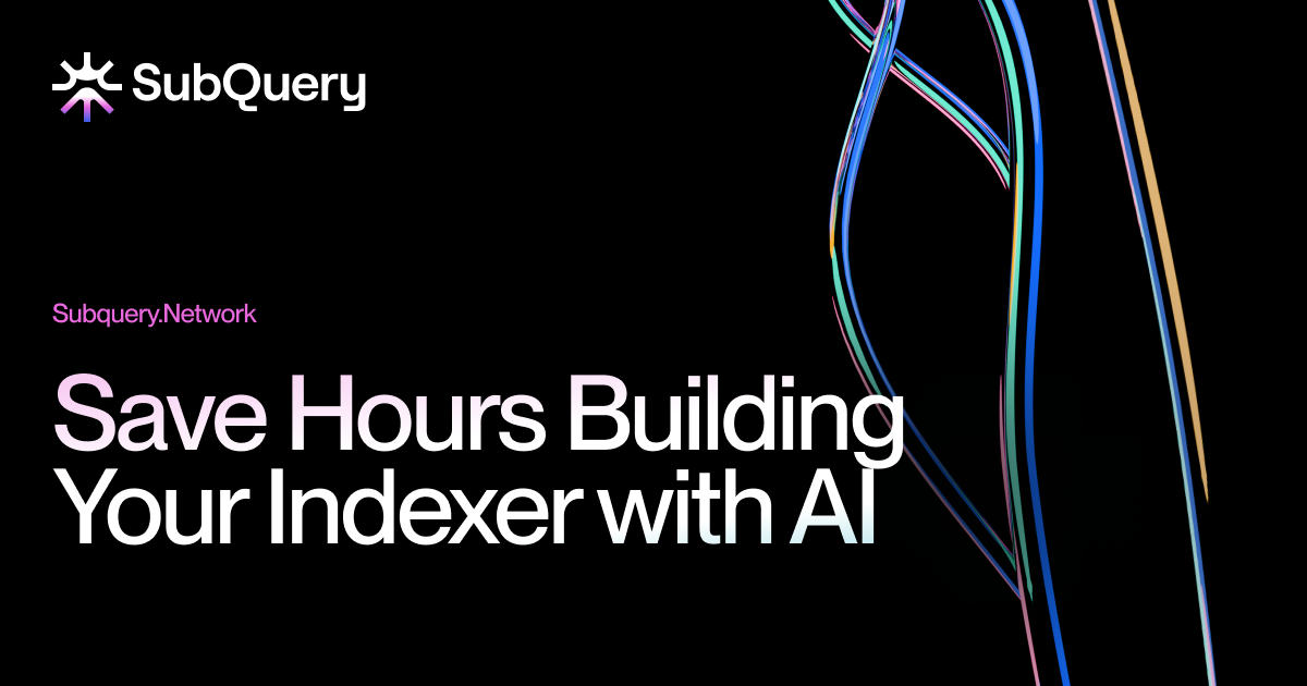 Build Your Indexers with AI: Meet SubQuery MCP