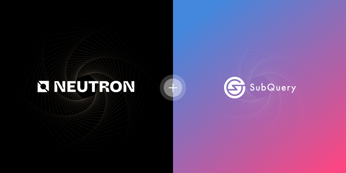 SubQuery Announces Data Indexing Support For Neutron