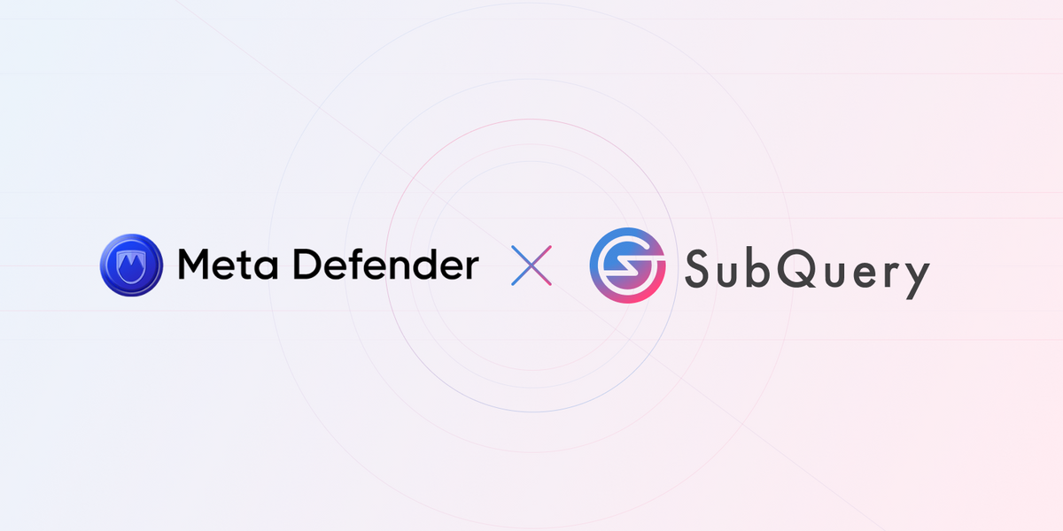 SubQuery’s Data Indexing Supports Builders on Meta Defender