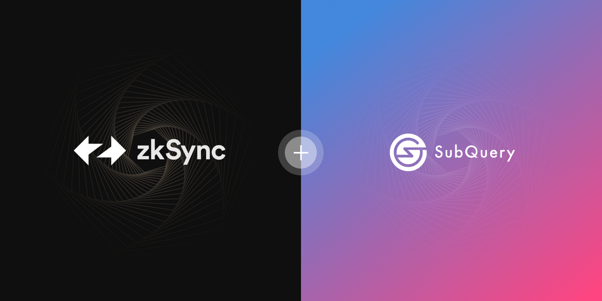 SubQuery now supports zkSync Era with Fast Data Indexing