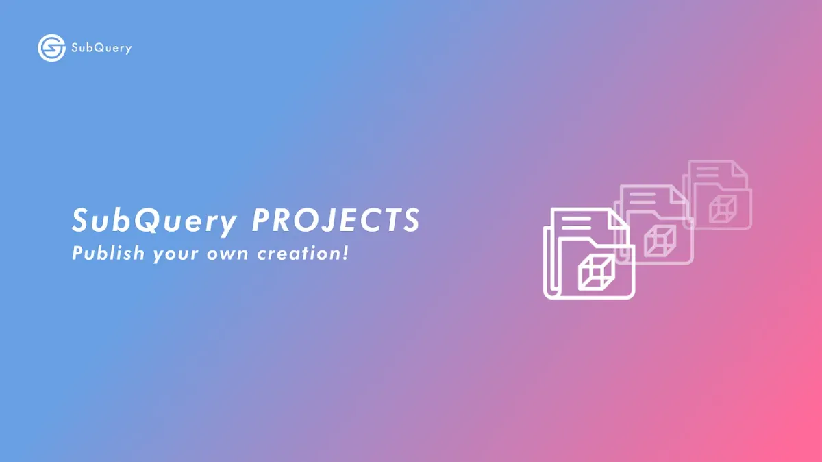 SubQuery Projects — Publish your own creation!
