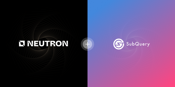 SubQuery Announces Data Indexing Support For Neutron