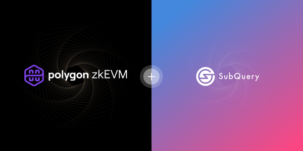 SubQuery's Data Indexing Supports Builders on Polygon zkEVM