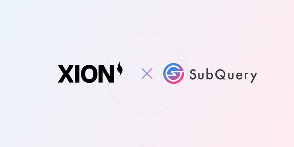 SubQuery Supports XION Ecosystem with Fast & Flexible Data Indexing