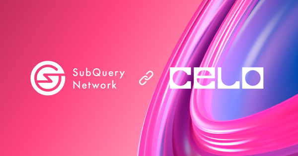 SubQuery's Data Indexing Supports Builders on Celo